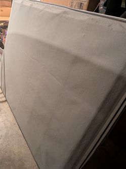 Full size mattress and board