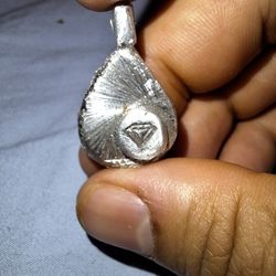 Handmade Diamond Symbol Pendant