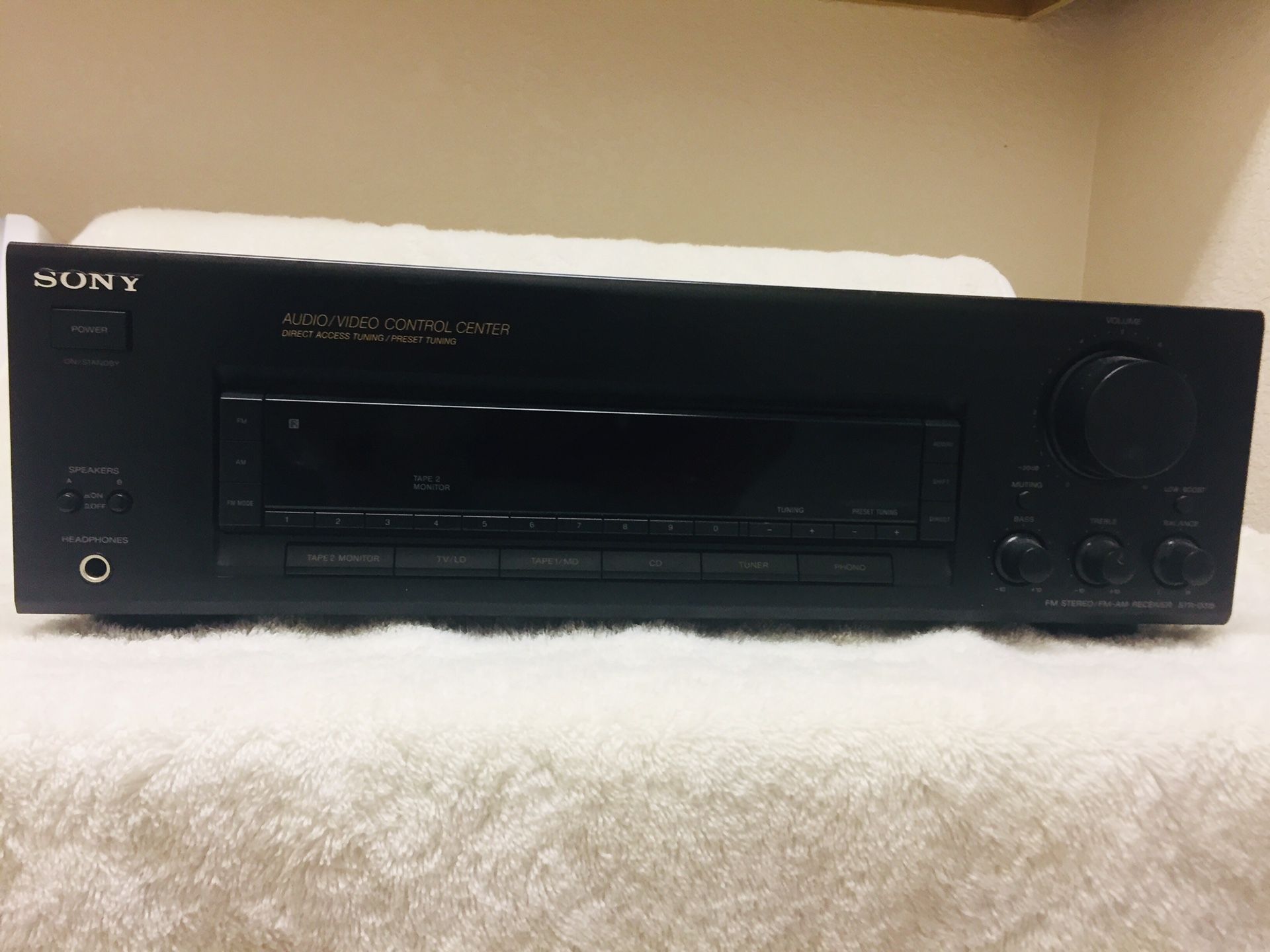 FM receiver stereo by Sony