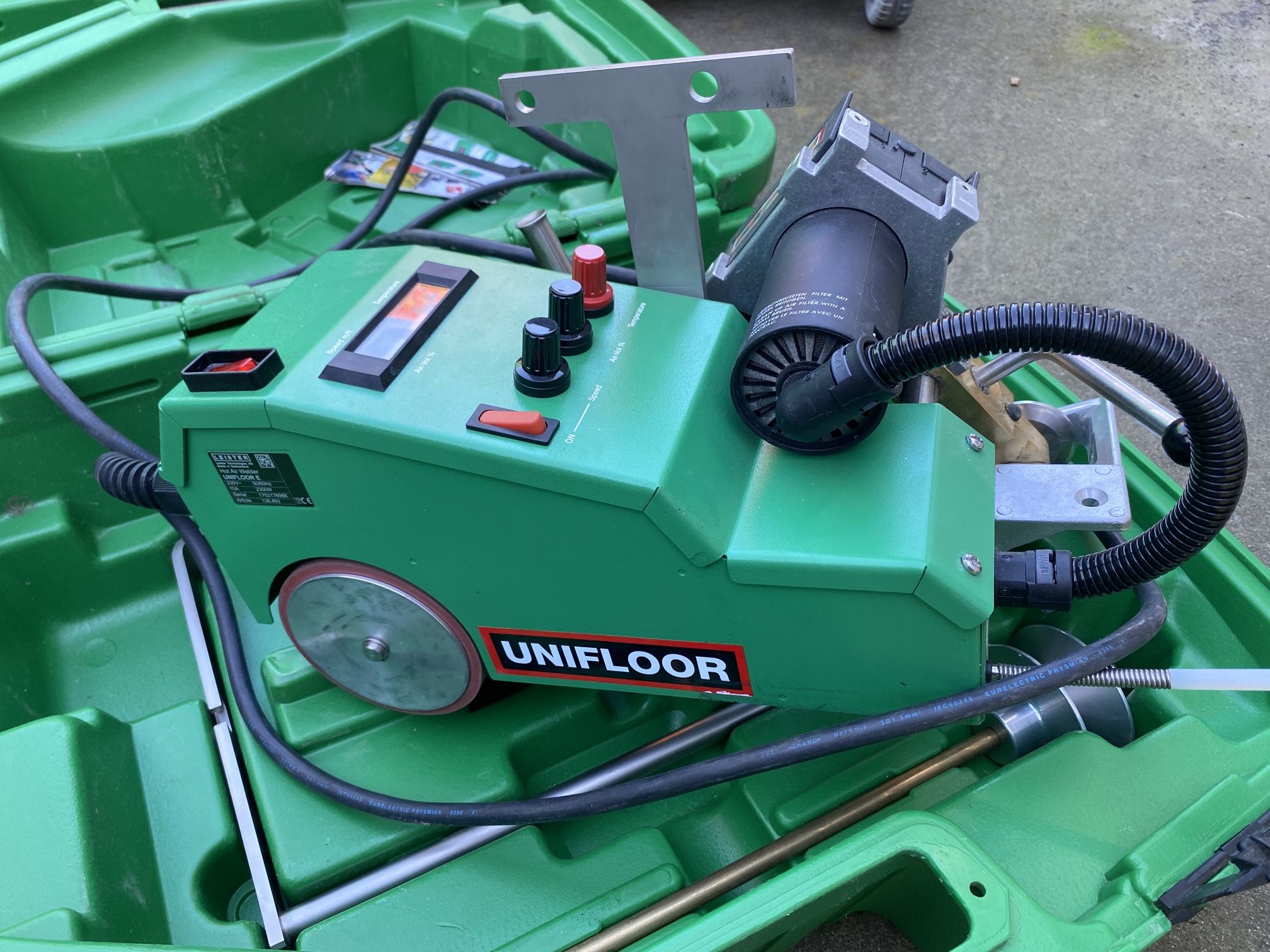 Leister Unifloor E Automatic Floor Welder