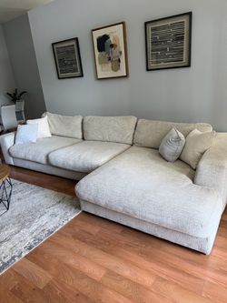 Cindy Crawford Sectional 147” x 70” – Excellent Condition – $995 OBO