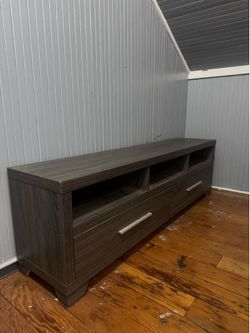 Modern Dark Wood TV Stand / Media Console