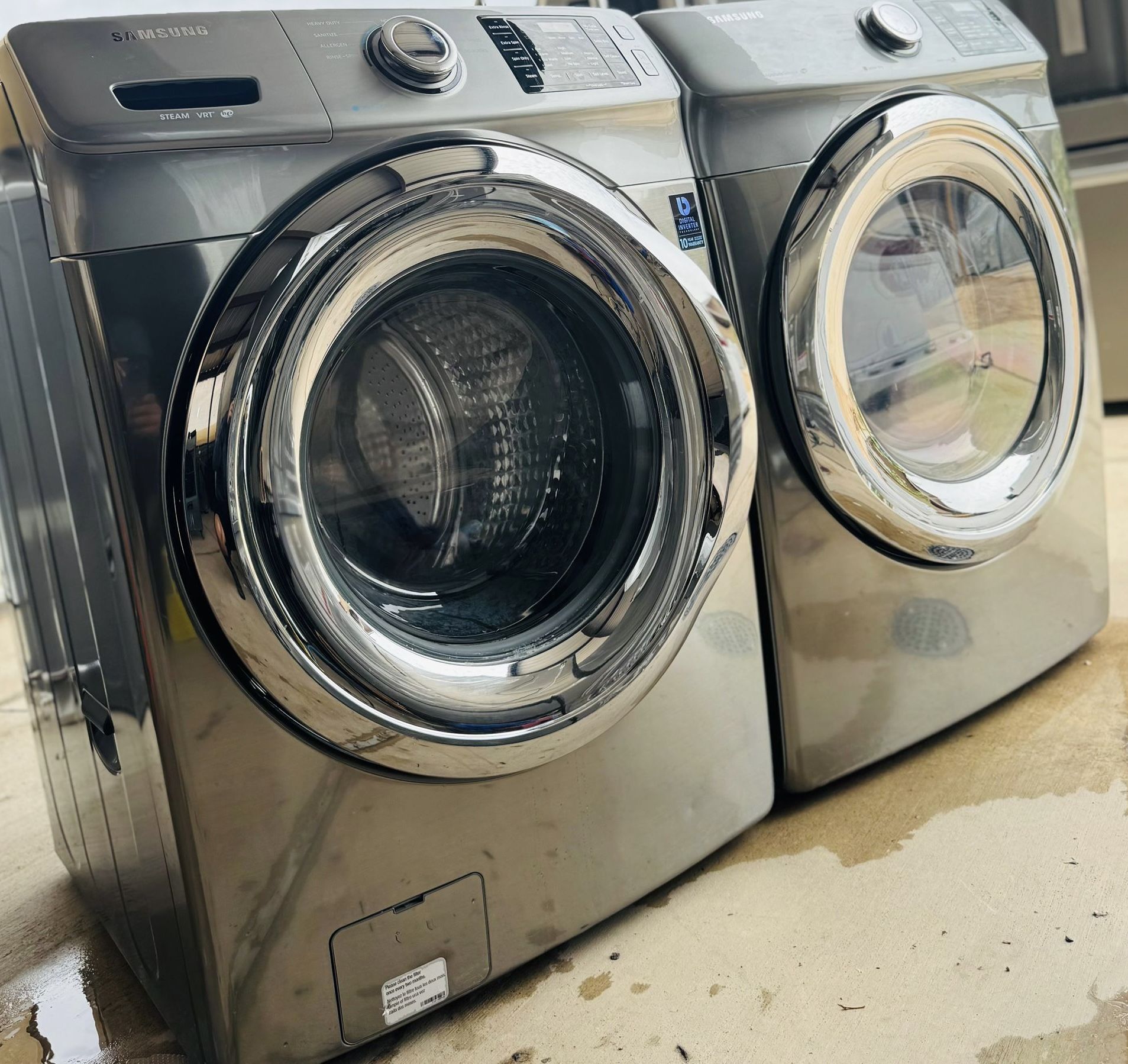 Samsung Electric Washer And Dryer