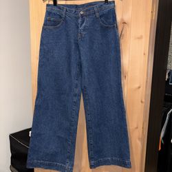 Women’s flare wide leg jeans size s