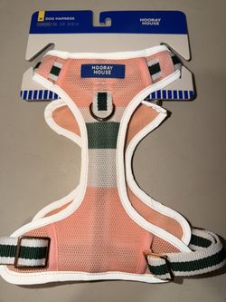 New Med. Pink Dog Harness /