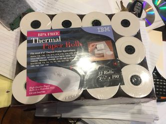 Thermal printer paper pack