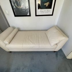 Imitation Leather Loveseat