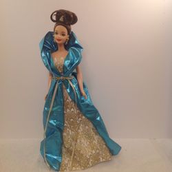 Barbie in a Turquoise Ball Gown