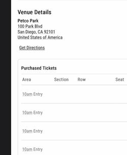 Fanfest Tickets Petco Park