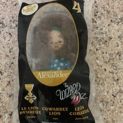 McDonalds Happy Meal Madame Alexander Wizard Of Oz Cowardly Lion Doll #4 2008