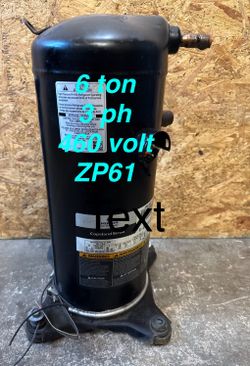 5-6 Ton 3 Phase Ac Compressor ZP61 