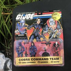GI Joe: Cobra Comand Team: 3.75 Inch Action Figure Set