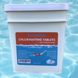 3-inch chlorine tablets - 35 lbs