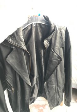 Leather jacket