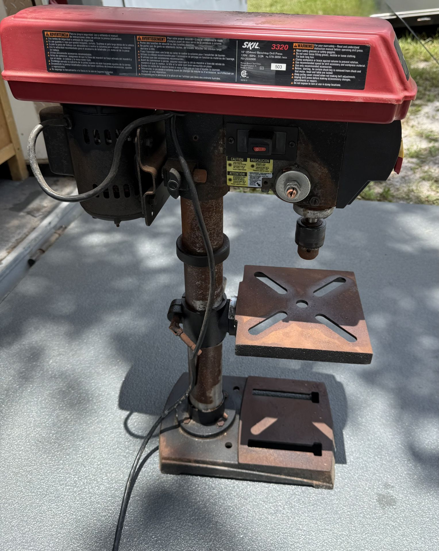 Skil 10” Drill Press