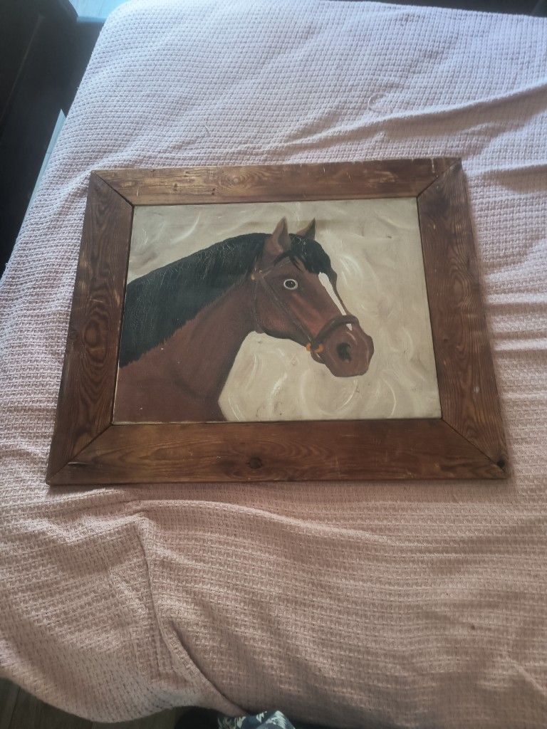 Horse Wood Frame