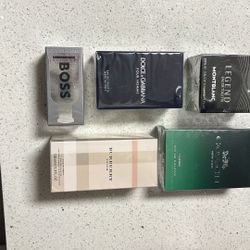 Perfume Cologne Coach Burberry Boss Montblanc Dolce Gabbana