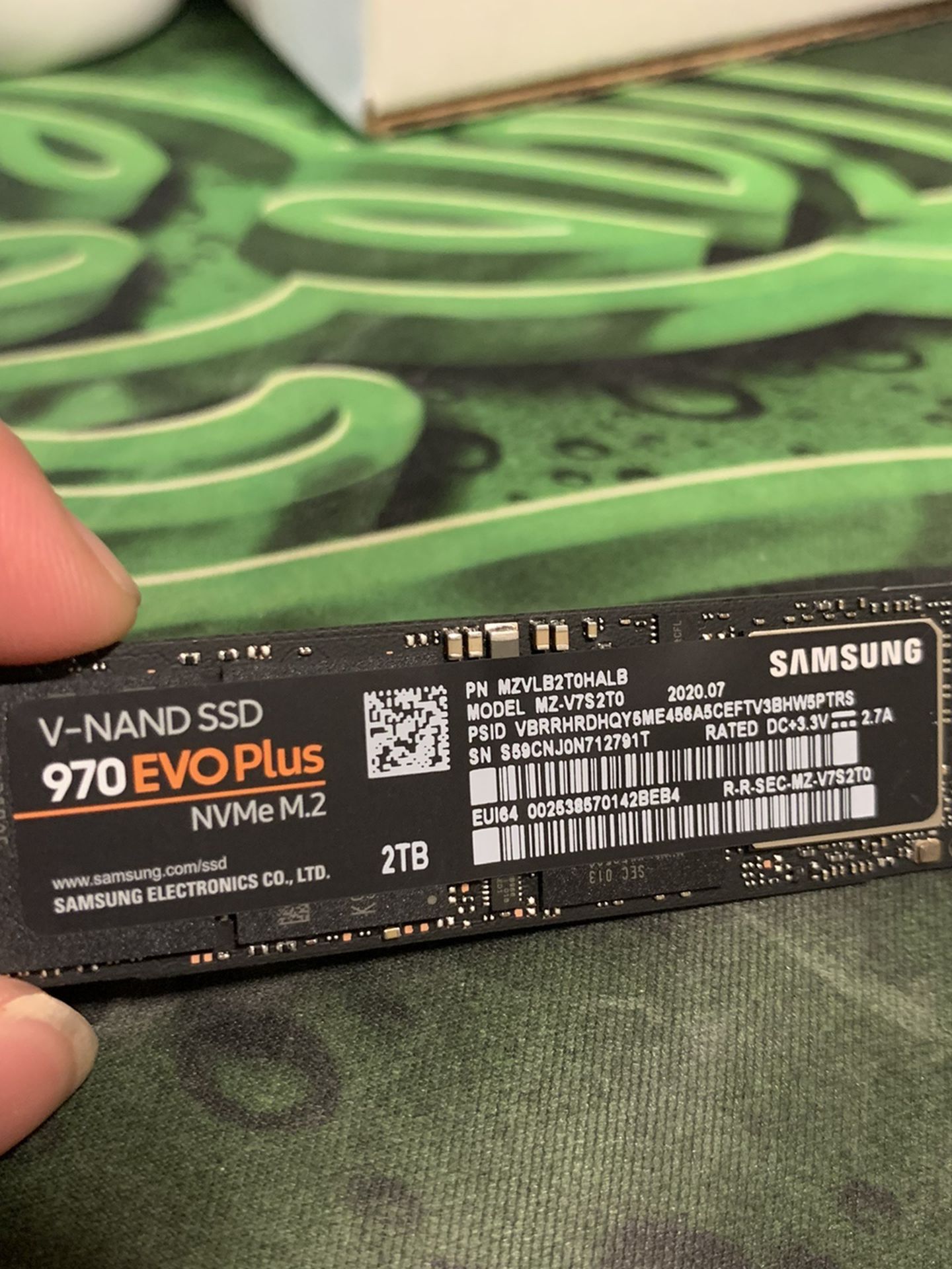 Samsung 970 EVO PLUS NVMe M.2 - 2TB
