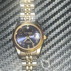 Vintage Waltham Women’s Watch Blue Face