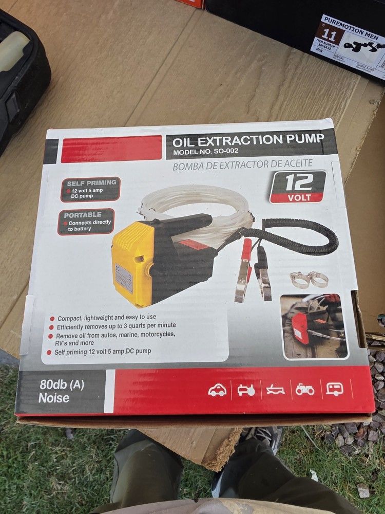 Oil Extractor  Pump 