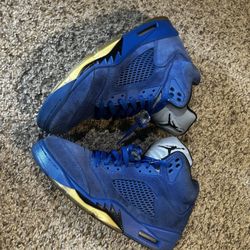 Jordan 5 Suede Blue