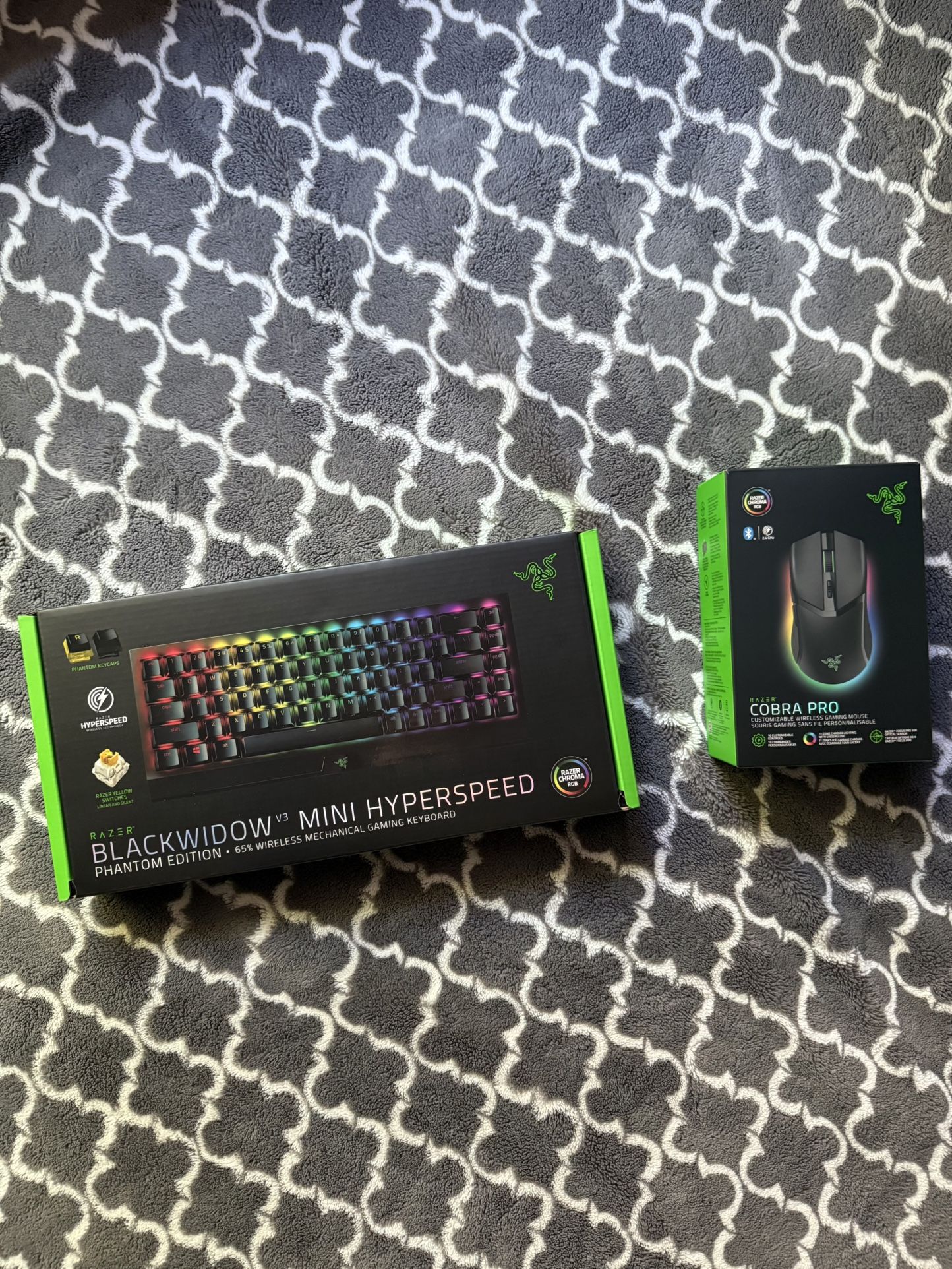 Wireless Razer Keyboard & Mouse
