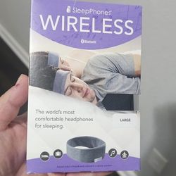SleepPhones Wireless Headphones (size large)
