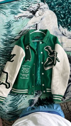 Louis Vuitton Green Varsity Jacket