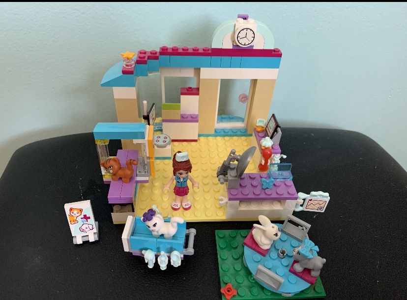 Lego friends vet online clinic instructions