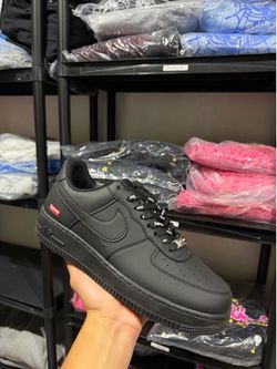 Black Supreme AF1 Low – Men’s Sizes 7.5 / 10 / 11 🔥👟