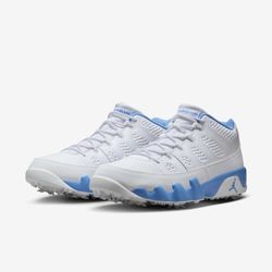 Air Jordan 9 G Golf Shoe White/University Blue Mens 9.5  NEW No Box
