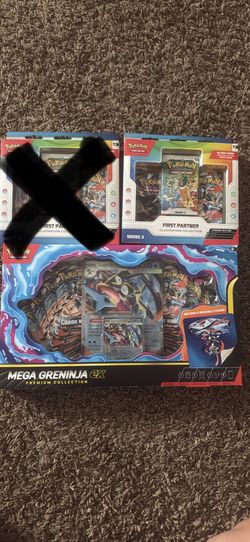 Pokemon First Partner Series 3/ Greninja Ex Box