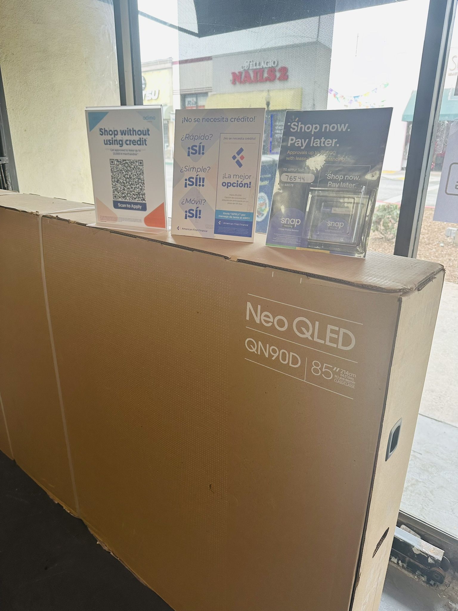 85” Samsung NEO QLED QN90D 4K UHD Smart Tv