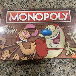 Ren & Stimpy Edition Monopoly 