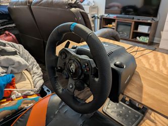 Logitech G923 Racing Setup – Wheel, Pedals, Shifter & Optional Rig