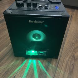 Brookstone Wireless LED Party Speaker