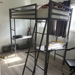 Metal Bunk Bed Desks