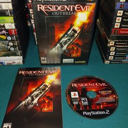 Playstation 2 Game "Resident Evil Outbreak" (2004)
