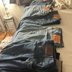 4 Levi’s Jeans And  4 Different Brand