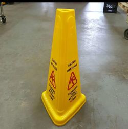 Cone wet sign