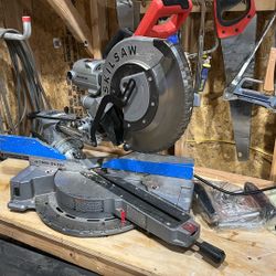 Skil Saw Worm Drive Sliding Compound Miter Saw