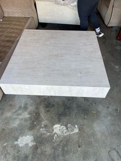 Block coffee table