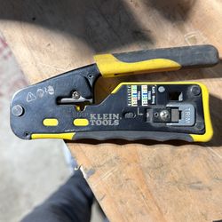 Klein RJ45 RJ11 crimper  stripper