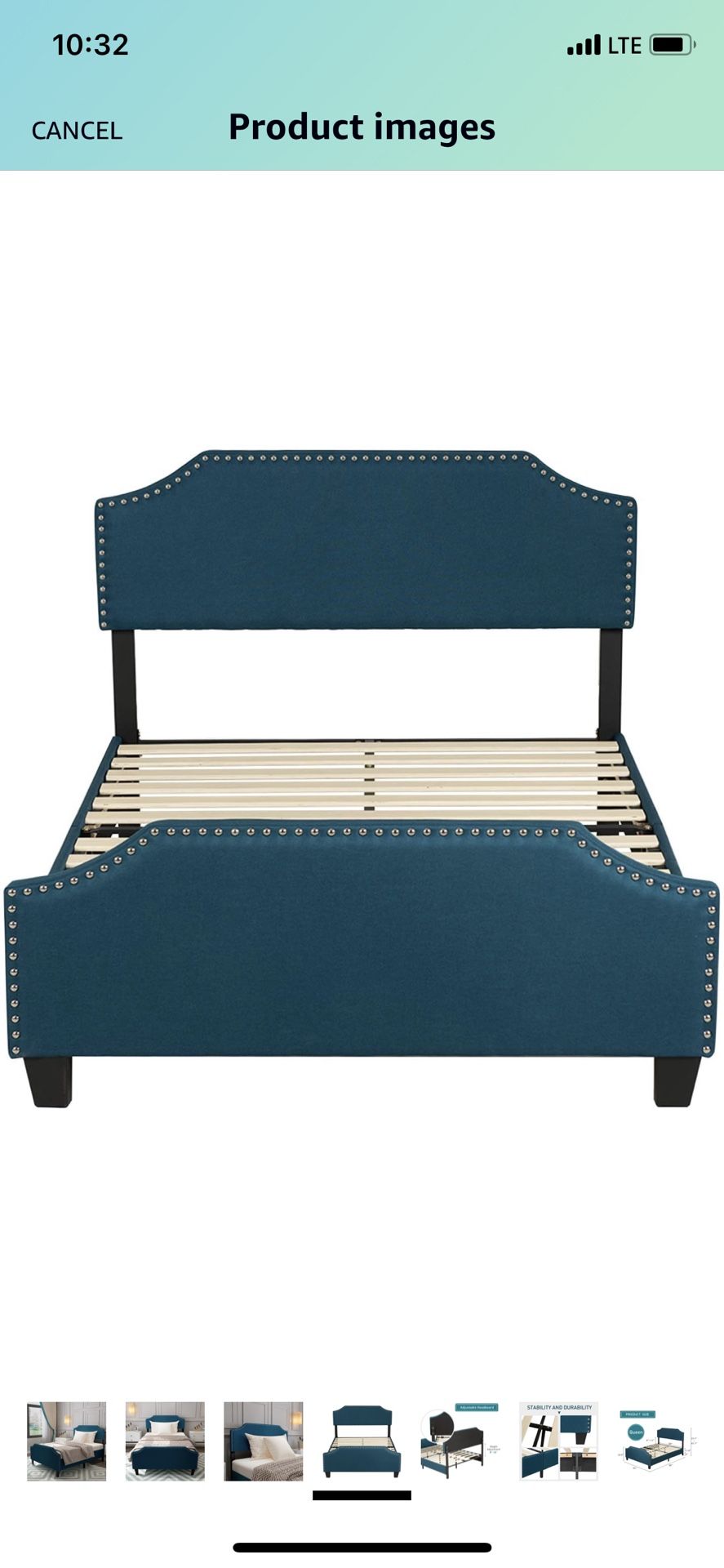 Queen Bed frame and Matresss