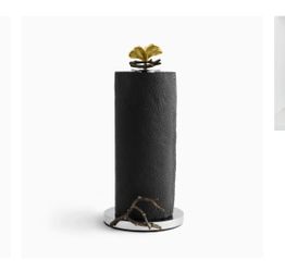 Michael aram Butterfly Ginkgo Paper Towel Holder