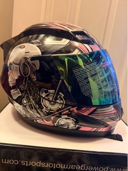 New women’s L motorcycle helmet