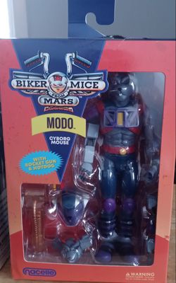 Nacelle - Biker Mice From Mars - "Modo" Cyber Mouse  Radical Action Figure -