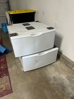 Washer/Dryer Samsung laundry storage drawer