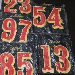 SAN FRANCISCO 49ERS FOOTBALL JERSEY $50. CASH PLEASE!!