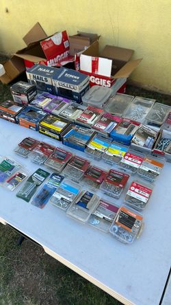 Lot of hardware- over 40 boxes